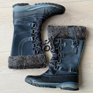 Jambu Wisconsin Waterproof Snow Boots with faux fur